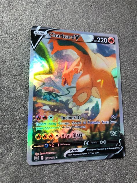 charizard v silver card|charizard v 154 172 price.